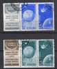 Rumänien; 1957; Michel 1677/80 O; Start Der Ersten Sowjetischen Satelliten; - Used Stamps