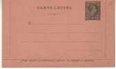 CARTE LETTRE  MONACO - Postal Stationery