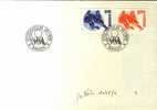 10.762   FDC  SUEDE - Hockey (su Ghiaccio)