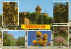 Roussillon -  Souvenir - Carte Envoyée Le 24 07 1984 - Roussillon