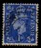 GREAT BRITAIN    Scott #  281  F-VF USED - Gebruikt