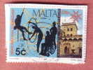 DISABLED PERSONS & GYMNASTICS & CLIMBING ( Malta Stamp On Paper ) * Disable Person - Handicape - Gymnastique - Alpinisme - Behinderungen