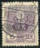 PIA - JAP - 1913 - Francobollo Ordinario - (Yv 123) - Used Stamps