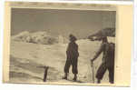 10426 Carte Photo Escalade Montagne 1930 à 1950, Sans Indication, Possible Chamonix Ou Tyrol Ou Suisse - Mountaineering, Alpinism