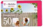 T-MOBILE - SIMPA - 50. Kuna ( Croatia GSM Prepaid Card ) Children Child Enfant Sunflower Tournesol Sonnenblume Girasol - Telekom-Betreiber