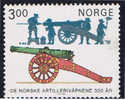 N Norwegen 1985 Mi 921** Artillerie: Bronzekanone - Unused Stamps