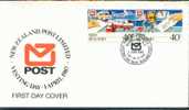 New Zealand    Bicycle Cycling Bike  , FDC - Wielrennen
