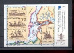 Finlande Finland Suomi Yvertnr Bloc 2 *** MNH Boten Ships Bateaux Cote 18 Euro - Blocks & Kleinbögen