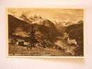 WENGEN - Jungfrau -Grosshorn Breithorn -      BE- CH 1930´s  VF D21339 - Wengen