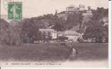 ISERE . URIAGE LES BAINS . VUE PRISE DE LA PELOUSE - Uriage