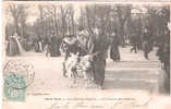 CPA - PARIS VECU - AUX CHAMPS ELYSEES - LA VOITURE AUX CHEVRES - L. J. & C. - ANIMEE - ENFANTS -  PRECURSEUR - Champs-Elysées