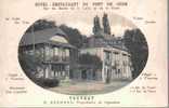 CPA. HOTEL RESTAURANT DU PONT DE CISSE.VOUVRAY R. BESNARD. BON ETAT. - Vouvray