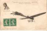 GRANDE SEMAINE D´AVIATION . Souvenir BATIIIAT Sur Appareil Hanriot - Reuniones