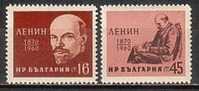 BULGARIE - 1960 - 90an.de La Naissance De Lenine - 2v** - Lenin