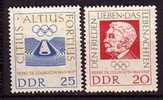 PGL - JEUX OLYMPIQUES 1964 DDR Yv N°646/47 ** - Sommer 1964: Tokio