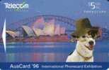 NEW ZEALAND $5  SPOT DOG ANIMAL  ANIMALS SYDNEY OPERA HOUSE 1996   MINT GPT  NZ-E-33  SOLD AT PREMIUM READ DESCRIPTION ! - New Zealand