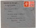 Marianne De Dulac 50c Orange Et Arc De Triomphe Sur LSI, 16-4-45, Bonne Date - Covers & Documents