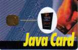 FRANCE  JAVA CARD MAN HAND WITH CARD INTERNET PROMOTIONAL CHIP  MINT(?)  READ DESCRIPTION !!! - Exhibition Cards