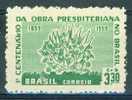 Oeuvres Presbytèriennes - BRESIL - Centenaire - N° 687 ** - 1959 - Unused Stamps