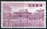 PIA - JAP - 1959 :Temple Du Phénix - (Yv 622) - Unused Stamps