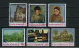 ROMANIA/RUMANIA  1.974  Y&t 2822/27  Serie Completa  PINTURAS-CUADROS-ARTE  SDL-29 - Sammlungen