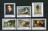 ROMANIA/RUMANIA  1.977  Y&t 3014/19   Serie Completa  Pinturas-Arte  NICOLAIE GRIGORESCU  SDL-36 - Collections