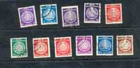 RDA ° LOT DE 11 TIMBRES DIFFERENTS  TIMBRES DE SERVICE - Other & Unclassified