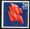 DRAPEAU ROUGE / UNION DES SYNDICATS      / ALLEMAGNE / D.D.R. / GERMANY - Stamps