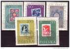 Série Neuve De Pologne Centenaire Du Timbre, Timbre Sur Timbre, N°1026-30 - Unused Stamps