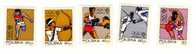 Série Neuve** De Pologne,n°1995-99,  Jo De Munich: Course, Tir à L'arc , Escrime, Boxe, Lutte - Unused Stamps