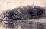 CPA Belle Carte Postale FRANCE DOMFRONT  La Varenne Et Les Rochers -  Barque Animée TBE - Domfront