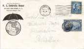 US-Palestine,Trans Missisipi Exposition Postage Stamp, Umbrella Promotion Cover 1929 - Covers & Documents