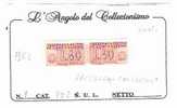 5312BIS)pacchi In Concessione Filigrana Ruota Nuovi  N. 1 - Consigned Parcels