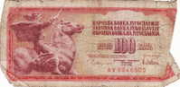 YOUGOSLAVIE 1000 DINARA 12 .08.1978  N° AV 9546505 - Yougoslavie