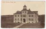 School Building , FULTON, Indiana ;  Circa 1915 ; B/TB - Otros & Sin Clasificación