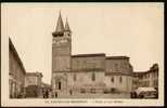 65 - CASTELNAU-MAGNOAC - L´Eglise Et Son Clocher - La Place Animée - édit. Narbo - 1950 - TBE - Castelnau Magnoac