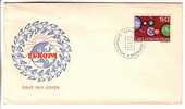 LIECHTENSTEIN First Day Cover ( FDC ) 1961 - EUROPA - 1961