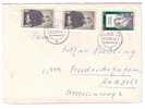 ALLEMAGNE - RDA - Lettre 30/12/1970  - Yvert 2x 1313 1x1314 - Briefe U. Dokumente