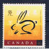 CDN+ Kanada 1999 Mi 1740 Mng/oG Chinesisches Neujahr: Jahr Des Hasen - Neufs