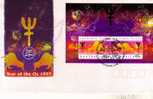 Christmas Island FDC - Premier Jour Chirstmas Island Zodiac Taureau - Christmaseiland