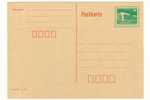 Entier Postal Ddr  Neuf;1980 - Postkarten - Ungebraucht