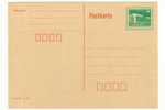 Entier Postal Ddr  Neuf;1980 - Cartes Postales - Neuves
