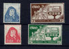 Eire 1958, Europa, 100° Mort De Soeur Mary Aikenhead Et  Constitution Cote 37 E ** - Unused Stamps