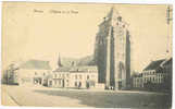 WAVRE - L'EGLISE ET LA PLACE - Wavre