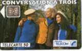 TELECARTE 50 U CONVERSATION A TROIS - Andere & Zonder Classificatie