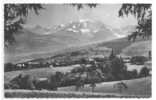 74)) COMBLOUX, Vue Generale Et Massif Du Mont Blanc, CPSM Cellard, 9 X 14 N° 1.481 - Combloux