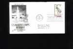 FDC U.S. Marine CORPS Reserve 50th Anniversary 1966 - 1961-1970