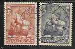 DENMARK  - Ecolé Navale De L´Ile Holmen  - Yvert # 338/9 - VF USED - Used Stamps