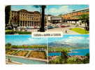 CARRARA E MARINA DI CARRARA - 1968 - 4 Vedute Panoramiche - ANIMATE/AUTO - Viaggiata - In Buone Condizioni - DC1560. - Carrara