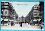 75002 PARIS AVENUE OPERA Edition  COLORISEE MONOCOULEUR BLEU Circa 1910 / 1869A - Arrondissement: 02